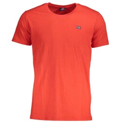 SCUOLA NAUTICA ITALIANA NORWAY 1963 MEN'S SHORT SLEEVE T-SHIRT RED Cene