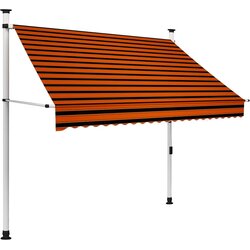 Tenda na ručno uvlačenje 200 cm narančasto-smeđa Cene