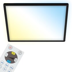 BRILO plafonjera led 22 w 3000 lm cct 2700 - 6500 k 42x42x2,9 cm bcl crna Cene