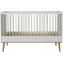 Qu-ax dječji krevetić flow 70x140 white & oak Cene