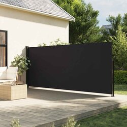 Bočna tenda na uvlačenje crna 160 x 300 cm Cene