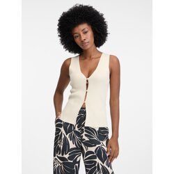 Orsay Beige Women's Gilet - Women Cene