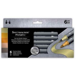 Crafters Companion METALLIC FLOMASTRI SPECTRUM, SET 6, (21335390) Cene
