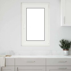  Okno za klet RISOR 60 x 100 cm PVC in steklo Bela, (5000215243) Cene