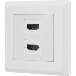 Renkforce RF-4724258 HDMI adapter [2x ženski konektor HDMI - 2x ženski konektor HDMI] bijela pozlaćeni kontakti Cene