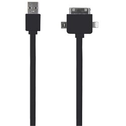 Santok stk podatkovni kabel 3v1 - micro usb, iphone 6, iphone 4 Cene