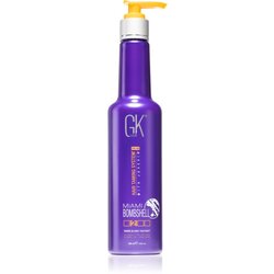 GK Hair Miami Bombshell vlažilna gladilna maska za posvetljene lase ali lase s prameni 280 ml Cene