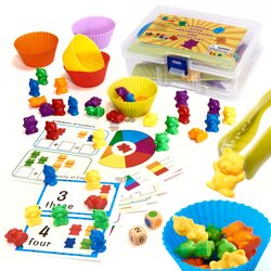 Montessori edukativni medvjedići uče brojati 44 elemenata Cene