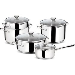Lagostina set posod Smart, 9kos, indukcija, inox Cene