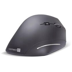 Connect IT CMO-2510-BK - Ergonomski bežični miš Verti Wireless 800/1200/1600 DPI 2xAAA Cene