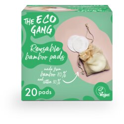 The Eco Gang Reusable Bamboo Pads - 20 kos. Cene
