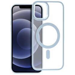 Matte Mag Cover maska kompatibilna s MagSafe za iPhone 12/ 12 PRO plava Cene