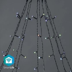 Nedis WiFi žaruljice (drvce) | 180 LEDa | 10x2m | RGB Cijene