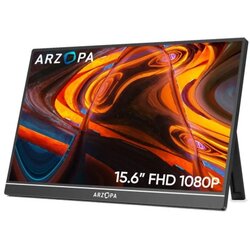 Arzopa Prenosni monitor 15.6'' (40 cm) FullHD IPS 60Hz, Touch, mHDMI, USB-C, zvočniki, A1T Cene