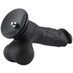 HiSmith HSA111 Super Huge Silicone Dildo KlicLok 12.4" Black Cene