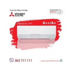  Inverter klima uređaj MITSUBISHI ELECTRIC MSZ/MUZ-HJ25 -10C Cene
