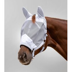 Waldhausen Maska proti insektom Premium, z oglavko in zaščito za ušesa, silver grey - Pony Cene