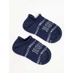 Fashion Hunters Dark blue print socks Cene