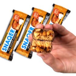 Snaq Fabriq Snaquer Preliveni bar - Kikiriki i karamela 50g Cene