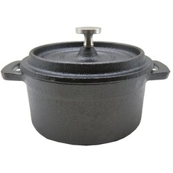 Grill King Cast Iron okrugli mini Dutch oven, 10 cm Cene
