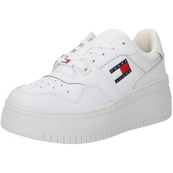 Tommy Jeans Nizke superge 'RETRO BASKET ESS' nočno modra / rdeča / bela Cene