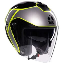 Agv kaciga irides davao crn/siv/flu-žut l Cene