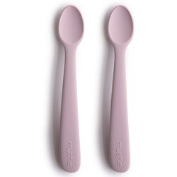 Mushie Silicone Feeding Spoons žličica Soft Lilac 2 kom Cene