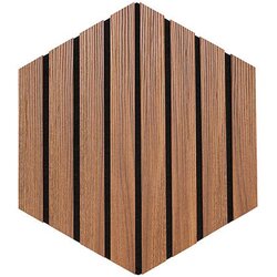 Atmosphera DEKORATIVNI ZIDNI PANEL COLVA HEGSAG 30X26CM SET 3/1 MDF TAMNO SMEĐA Cijene