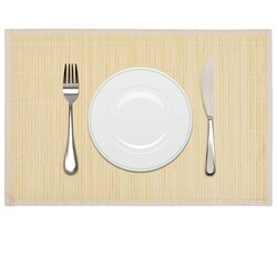 vidaXL 242107 6 Bamboo Placemats 30 x 45 cm Natural Cijene