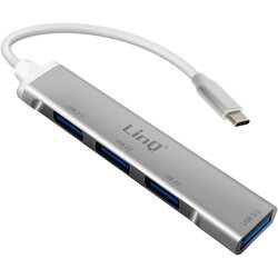 LINQ Adapter USB C HUB s 4 vrati USB - super hiter prenos, (21729907) Cene