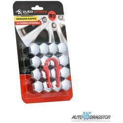 Af set poklopaca za šrove tocka hrom 16 kom 17mm Cene