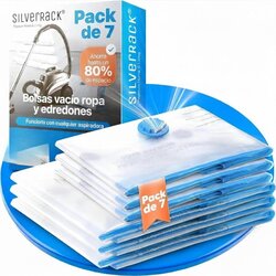 SILVERRACK komplet 7 vakuumskih vreč za oblačila M/XL Cene