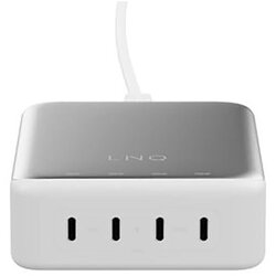 LINQ GaN2 240W 4x polnilec USB-C za naprave, združljive z USB-C, Bela, (22007862) Cene