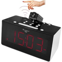Soundmaster FUR6005 bežični radio sa satom, kuhinjski radio, džepni radio, UKW, crne boje Cene
