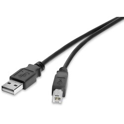 Roline green USB kabel USB 2.0 USB-A vtič\, USB-B vtič 1.80 m črna zaščiten\, TPE plašč\, brez halogena 11.44.8818, (20416524) Cene