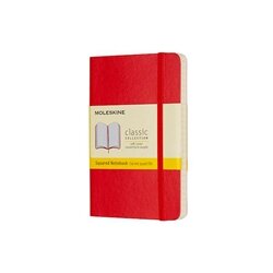 Moleskine Bilježnica PKT s mekanim koricama, crvena – bez crta Cene
