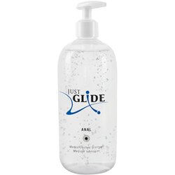Just Glide Aanal - analni lubrikant na vodni osnovi (500 ml) Cene