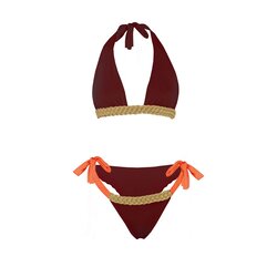 DEVI COLLECTION Ženski dvodelni kupaći kostim Kalina bordo Cene