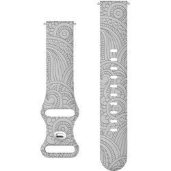 Carven Pattern silikonska narukvica za sat 20mm - Grey Cene