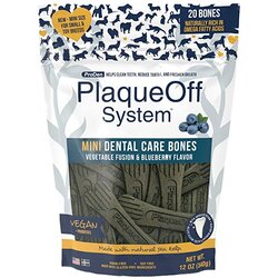 SweDenCare plaqueoff mini dental care bones - borovnica 340gr Cene