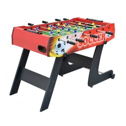 Football table 121x61x81 Folding Red Cene