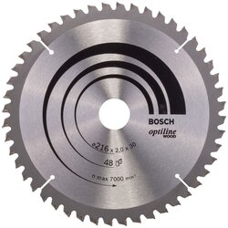 Bosch List kružne testere Optiline Wood 2608640432, 216 x 30 x 2,0 mm, 48 Cene