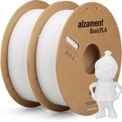 Alzament filament pla basic dualpack 2x1kg white Cene