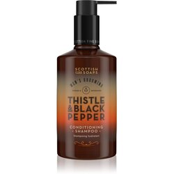 Scottish Fine Soaps Thistle & Black Pepper šampon za moške 300 ml Cene