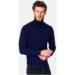 Le Cachemire Français Puloverji CF-87_BLEU_NUIT Modra Cene