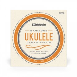 D'Addario EJ65B bariton clear nylon - žice za ukulele Cene