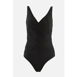 Trendyol Black Gather Detaljni kupaći kostim crna | bela Cene