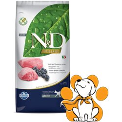 N&d Cat Adult Grain Free jagnje in borovnica 5 kg Cene