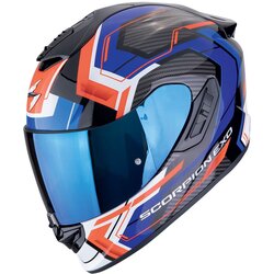 Scorpion kaciga Exo-1400 evo ii air linart black-blue-red Cene