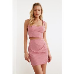 Trendyol Ženski komplet Checkered Cene